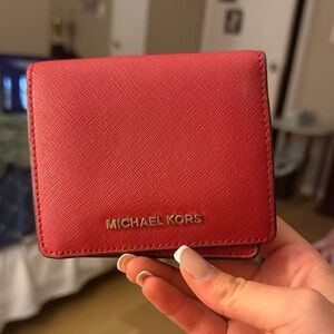 Michael Kors Scarlet Card Holder